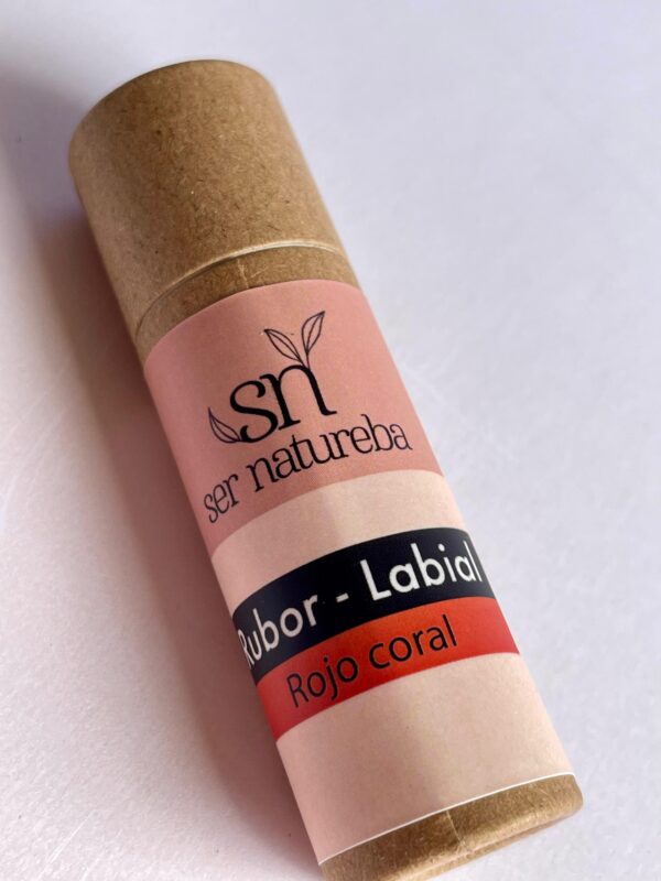 Rubor Labial Rojo Coral